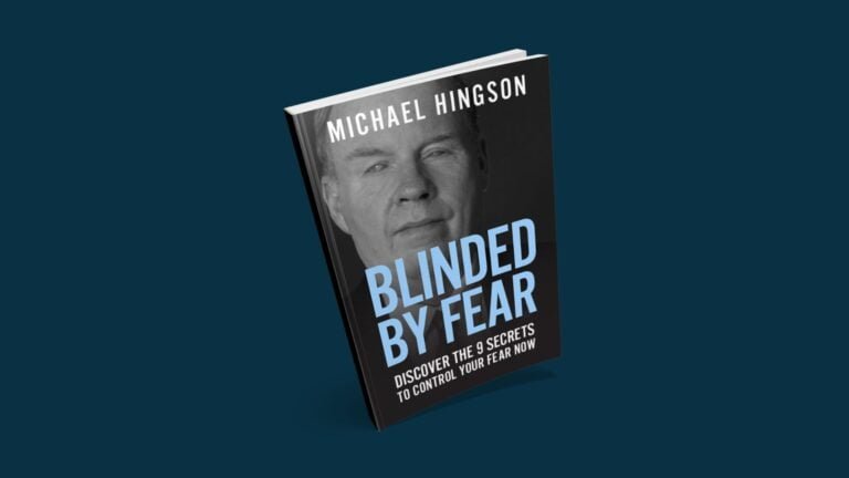 The cover of Blinded By Fear, an e-book by Michael Hingson
