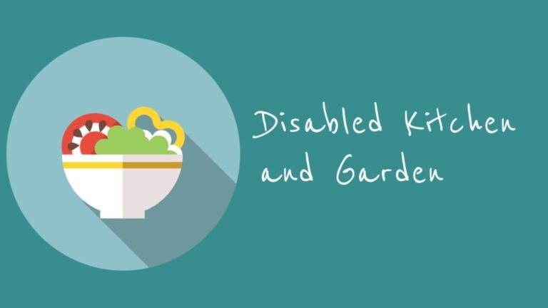 The logo for the Disabled Kitchen and Garden website