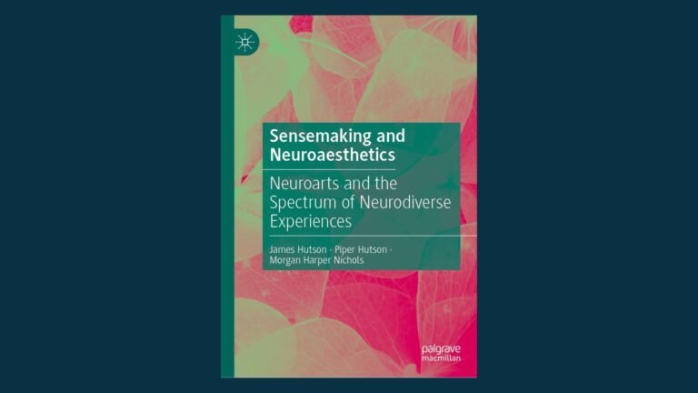 The front cover of Sensemaking and Neuroaesthetics